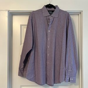Men’s Purple Polo Button Up